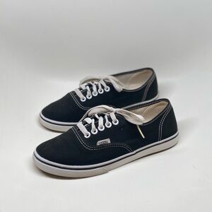 Vans black authentic sneaker womens 6.5
